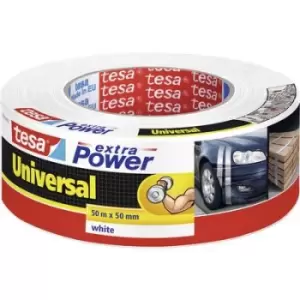 tesa UNIVERSAL 56389-00002-06 Cloth tape tesa extra Power White (L x W) 50 m x 50 mm