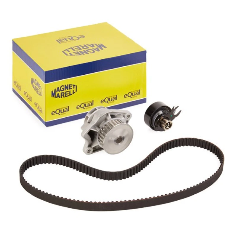 Image of MAGNETI MARELLI Water pump and timing belt kit MAGNETI MARELLI 132011160042