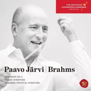 Image of Brahms Symphony No 2/Tragic Overture/Academic Festival Overture by Johannes Brahms CD Album