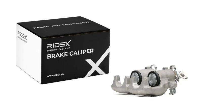 Image of RIDEX 78B1793 Brake caliper Rear Axle, without holder Aluminium Brake Caliper (78)