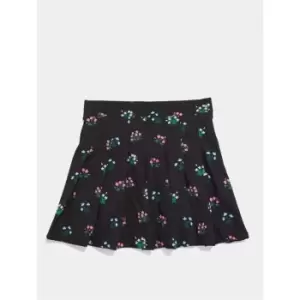 image of Skinny Dip Floral Skirt - Black