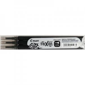 Image of Pilot Roller ball pen ink cartridge FriXion Point BLS-FRP5-S3 2265001F Black 0.3mm indelible/no VOCs: No
