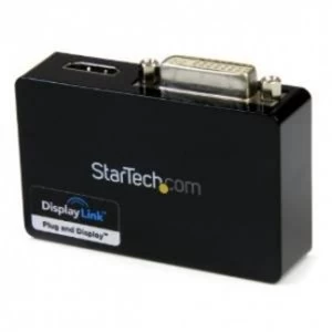 Image of USB 3.0 to HDMI and DVI Dual Monitor External Video Card Adapter