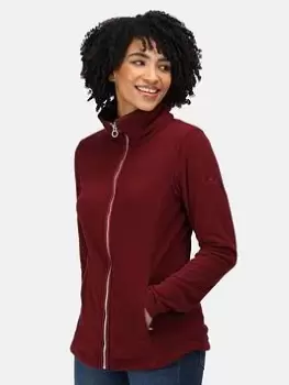 image of Regatta Fayona Fleece - Claret, Size 12, Women