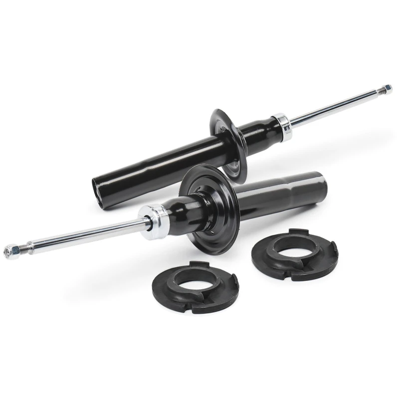 Image of RIDEX 854S20489 Shock absorber Front axle both sides, Gas Pressure, Twin-Tube Shock Absorber (854)
