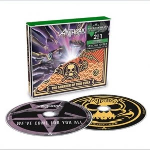 Image of Weve Come for You All/The Greater of Two Evils by Anthrax CD Album