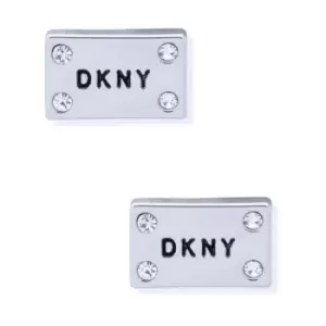 Image of Ladies DKNY Stainless Steel Logo