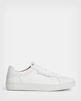 Image of AllSaints Sheer Low Top Leather Trainers