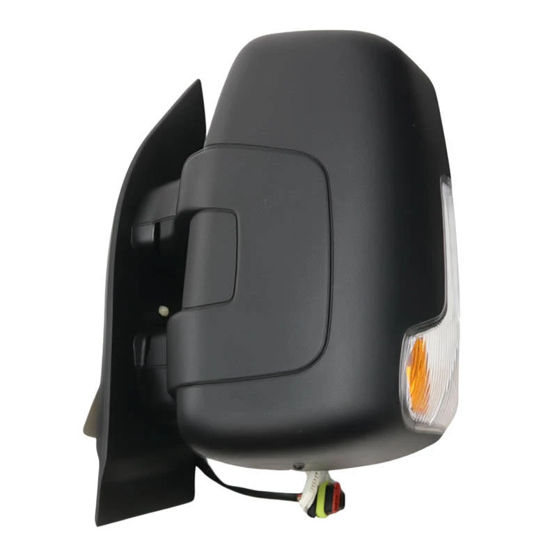 Image of FAST FT88377 Wing mirror Left, black, Electric, Short mirror arm Outside Mirror (50)