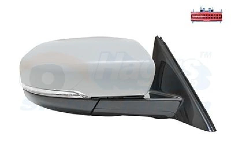 Image of VAN WEZEL Wing mirror VAN WEZEL 0251808