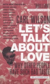 Image of Lets Talk about Love by Carl Wilson Paperback