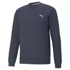 image of Puma Cloudspun Crew Sweatshirt Mens - Blue