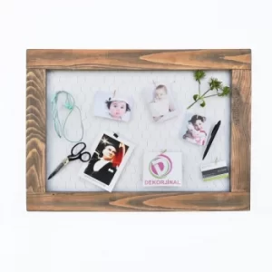 Image of WR020 Brown Decorative Wooden Wall Accessory