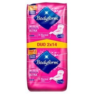 image of Bodyform Ultra Normal Wing Towel Duo Pack