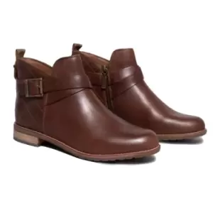 Image of Barbour Womens Darlene Boots Brown UK 4