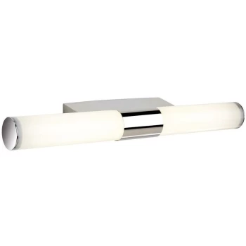 image of Firstlight - Vega - LED Bathroom Indoor Wall Light Chrome, Polycarbonate Diffuser IP44