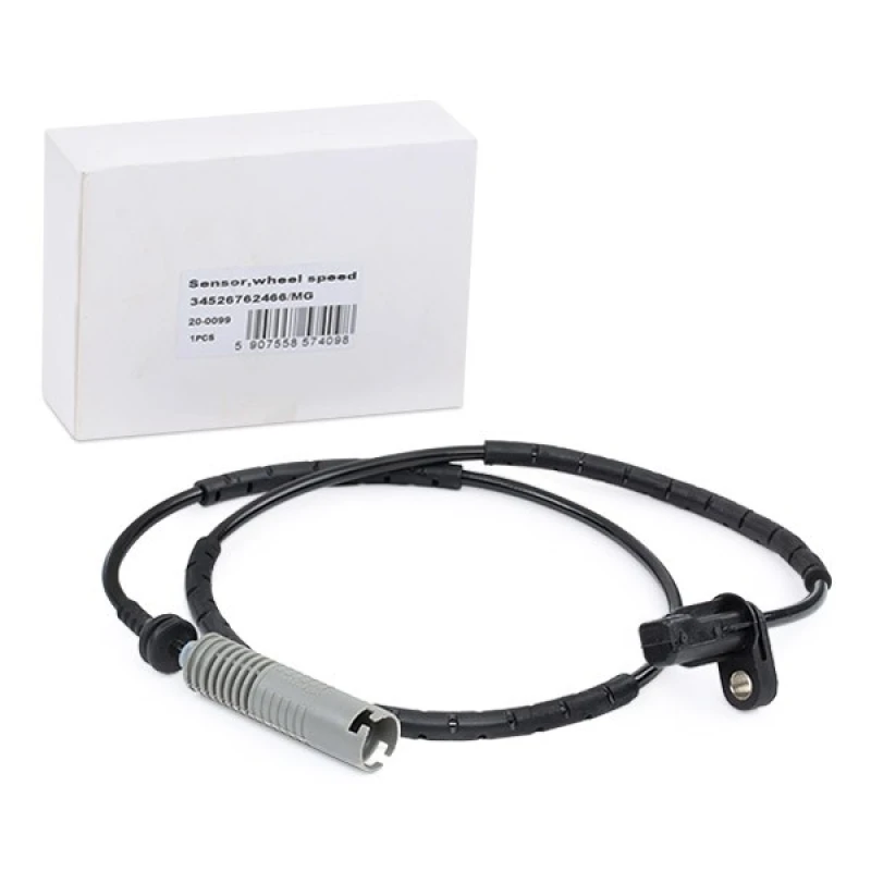 Image of MAXGEAR 20-0099 ABS Sensor Rear Axle, with cable Sensor,wheel speed (412)