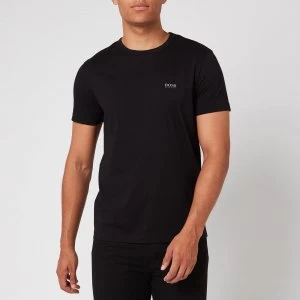 Image of Hugo Boss Basic Crew Shoulder Logo T-Shirt Black Size 2XL Men