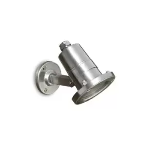 Image of Leds-C4 Aqua - Outdoor Single Spotlight Polished 1x Gu5.3 IP68 (1m)
