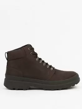 Image of Barbour Waterpoof Davy Boots, Choco, Size 12, Men