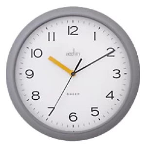 Image of Acctim Clock 22857 29 x 29 x 6.8 x 29cm Pigeon Grey