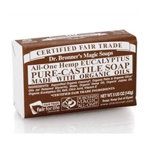 Image of Dr. Bronner39s Organic Pure Castile Eucalyptus Soap 140g