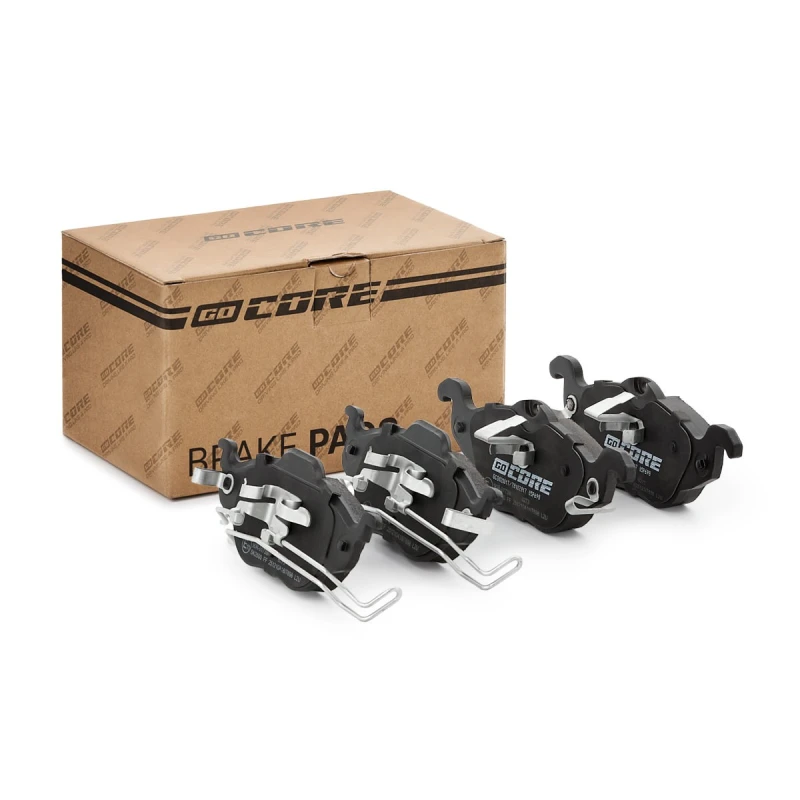 Image of goCORE GCD020017 Brake pad set Front Axle, with acoustic wear warning Brake Pad Set,disc brake (402)