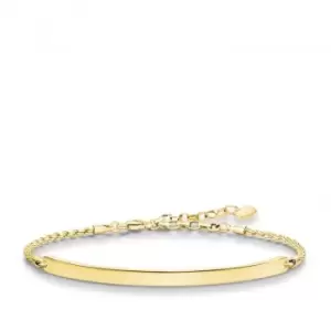 image of Thomas Sabo Gold Plated Bracelet LBA0008-413-12