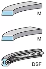 image of Piston Ring Kit 800112010000 by Kolbenschmidt