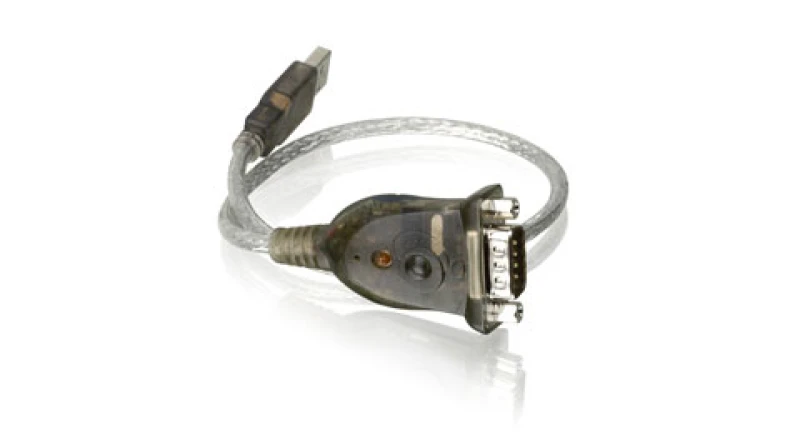 Image of iogear USB to Serial RS-232 Adapter serial cable Grey 0.4 m USB Type-A