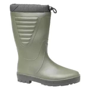 Image of StormWells Unisex Tie Top Polar Boots (9 UK) (Green/Black)