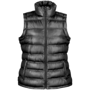 Image of Result Ladies/Womens Ice Bird Padded Bodywarmer / Gilet Jacket (L) (Black)