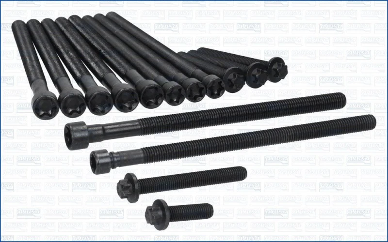 Image of AJUSA Bolt Kit, cylinder head AJUSA 81055900