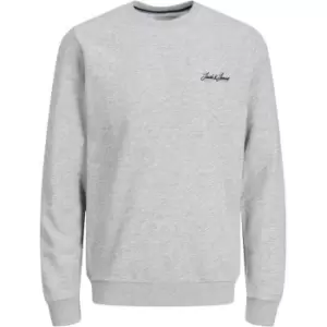 Image of Jack and Jones Crew Sweater Mens - Grey