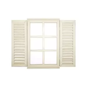 image of Esschert Design Shutter Window Mirror