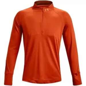 Image of Under Armour Qualifier Run 2.0 half Zip Mens Top - Orange