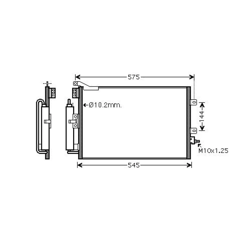Image of Air conditioning condenser DIEDERICHS DCC1765