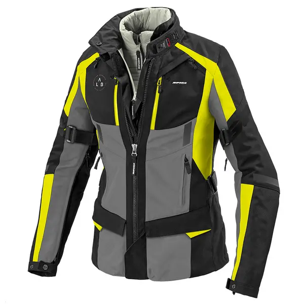 Image of Spidi 4Season Evo Jacket Lady Fluo Yellow Size XL