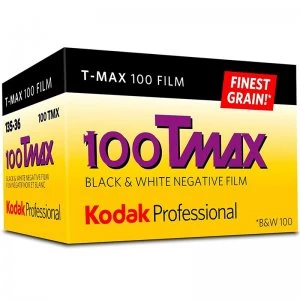 Image of Kodak Professional T Max 100 BW 35mm Film 36EXP