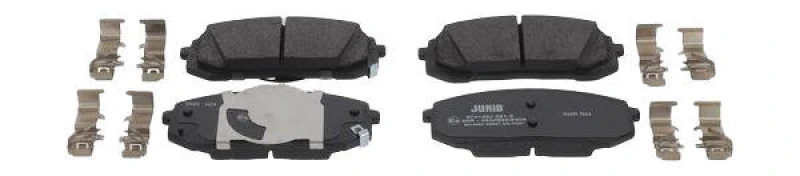 Image of JURID 574166J Brake pad set Brake Pad Set,disc brake (402)