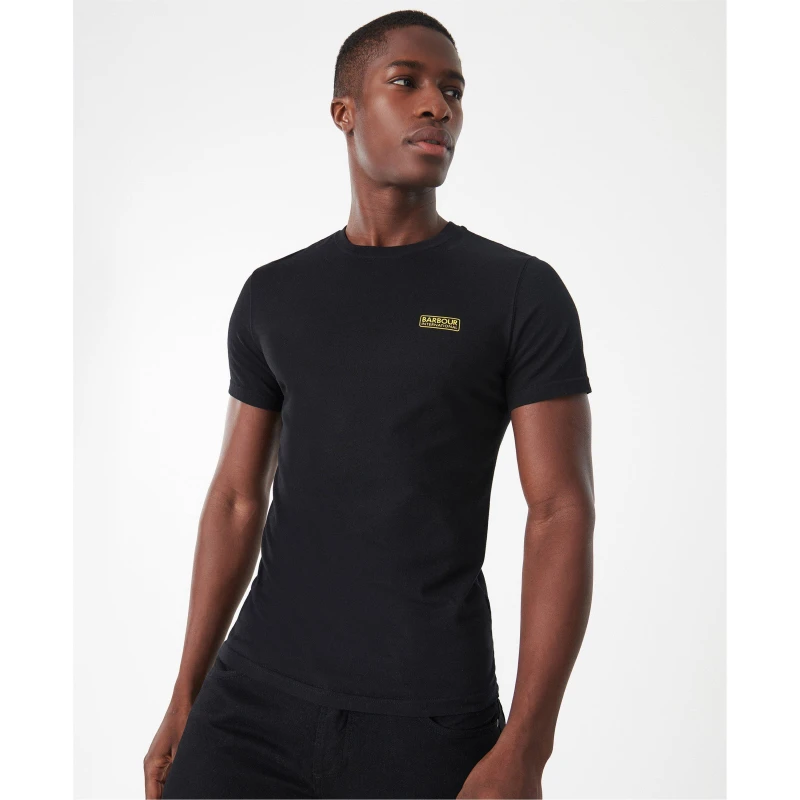 Image of Barbour International Small Logo T-Shirt - Black 2XL