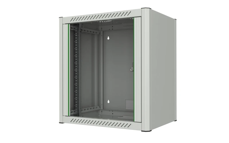 Image of Lanview RWM12U45WH rack cabinet 12U Wall mounted rack White
