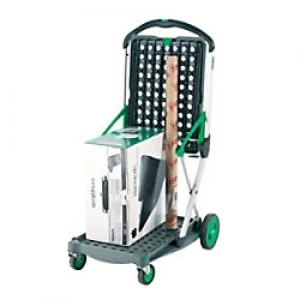 Image of GPC Shelf Trolley Grey Lifting Capacity Per Shelf: 20kg 550mm x 1030mm x 890mm