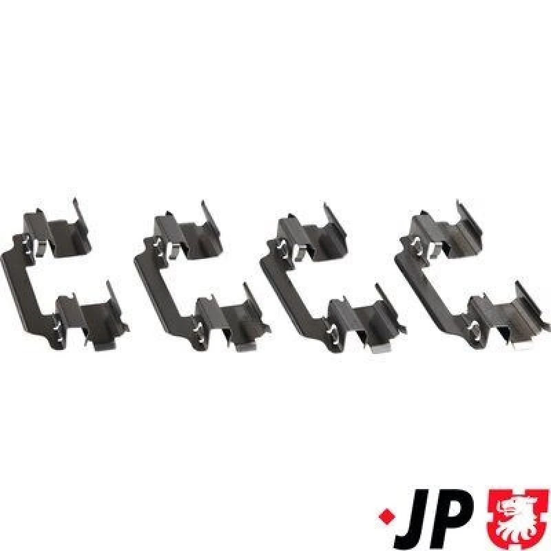 Image of JP GROUP Brake pad fitting kit JP GROUP 1364002110