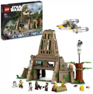 image of LEGO Star Wars Yavin 4 Rebel Base Set with Minifigures 75365