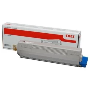 image of OKI 46471104 Black Laser Toner Ink Cartridge