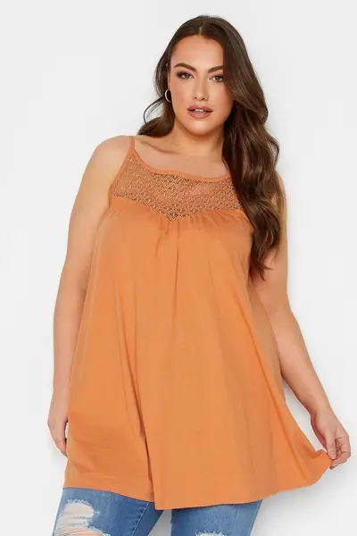 Image of Yours Vest Top Orange