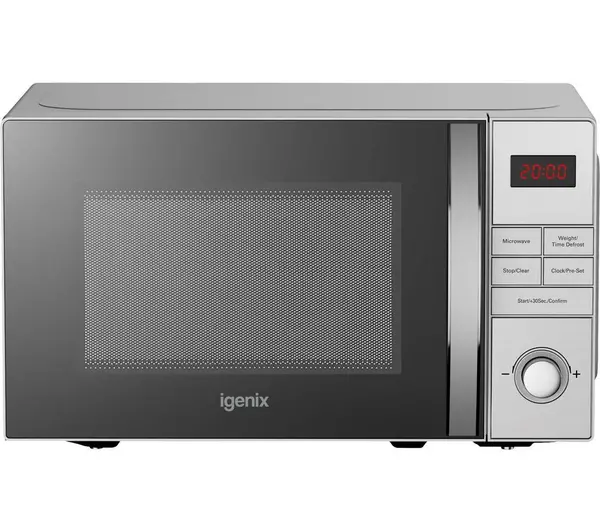 Image of Igenix IGM0821SS 20L 800W Digital Microwave