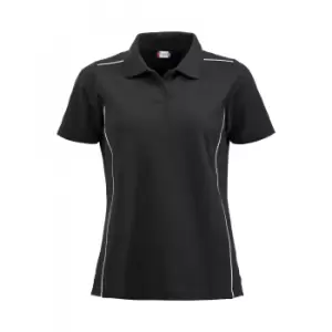Image of Clique Womens/Ladies New Alpena Polo Shirt (M) (Black)