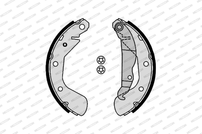 Image of Brake Shoe Set FERODO FSB4185